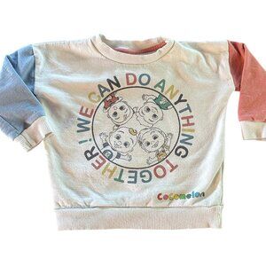 Cocomelon Long Sleeve Sweatshirt 12 month We can do anything Together